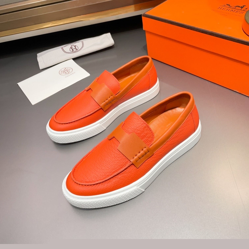 H**mes leather shoes